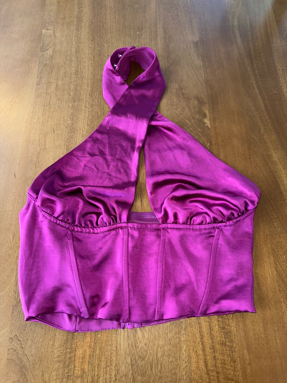 Dynamite Vibrant Fuchsia Sleeveless Top